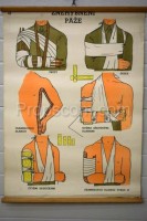 School poster - Immobilization of the arm