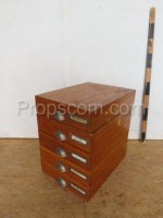 Wooden drawers - files