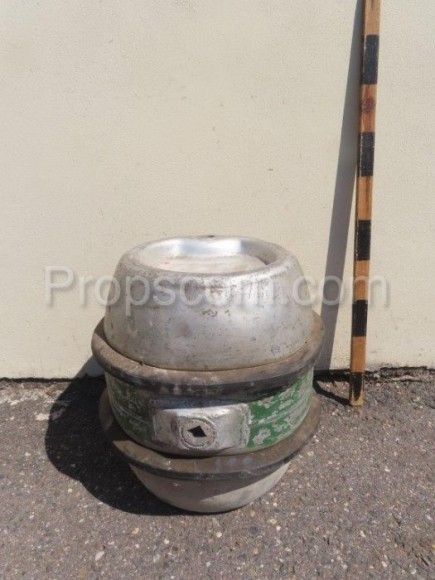 Aluminum barrels 50l