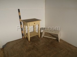 Coffee table, stool