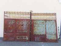 Sheet metal gate