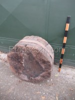 Log under the anvil