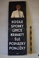 Advertising banner - Haberdashery