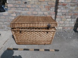 Large storage wicker basket