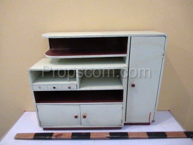 Cabinet for dolls