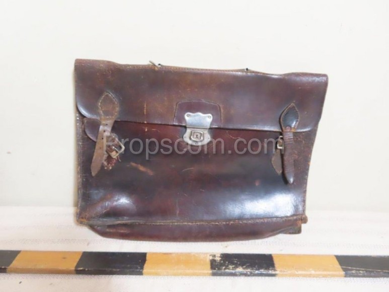 Leather briefcase