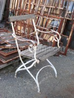 Forged garden chairs