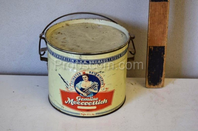 Can of Genüse meerretich