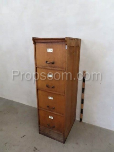 File cabinet with drawers