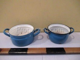 Enamel pots