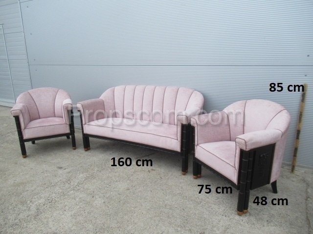 Sofa with armchairs