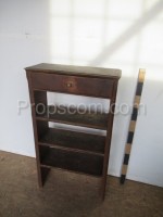 Small wooden bookshelf