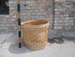 Wicker container small