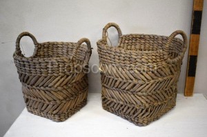 Knitted baskets