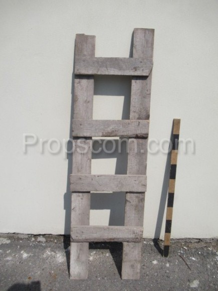 Small wooden ladder