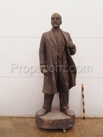 Statue von Wladimir Iljitsch Lenin