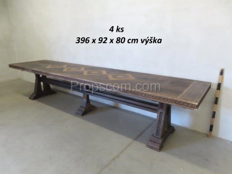 A long table