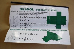 Školní plakát - Hranol