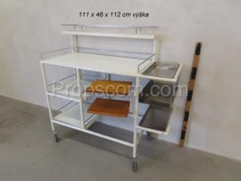 Trolley for medical supplies