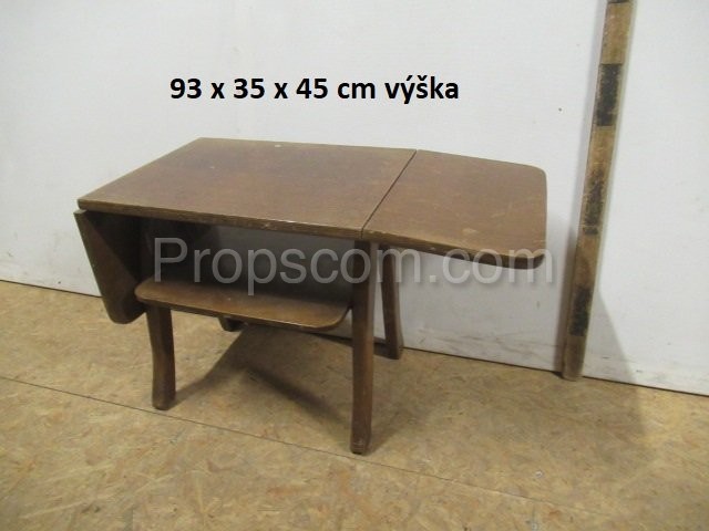 Wooden folding table