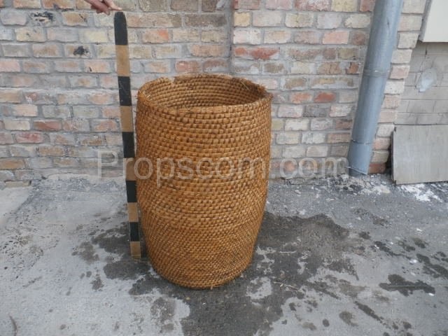 Large wicker container