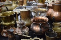 Copper, brass and pewter cookware