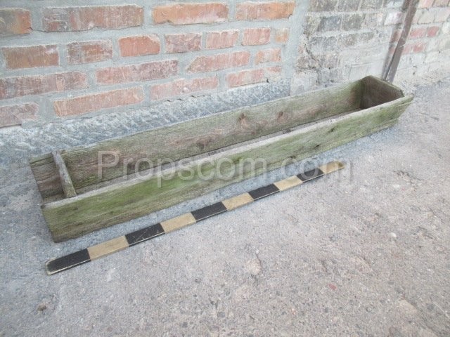 Wooden trough