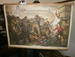 Školní plakát – Pražské povstání 