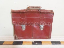 Leather briefcase