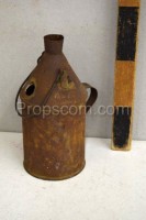 Oil watering can damaged