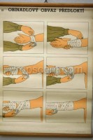 School poster - Forearm bandage