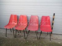 Chair metal plastic