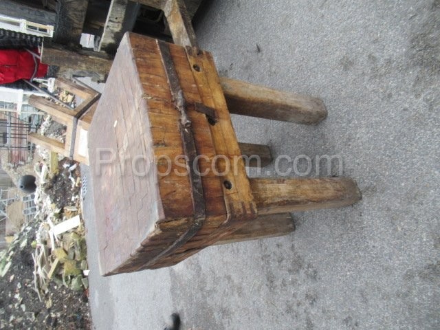 Metzgerblock aus Holz