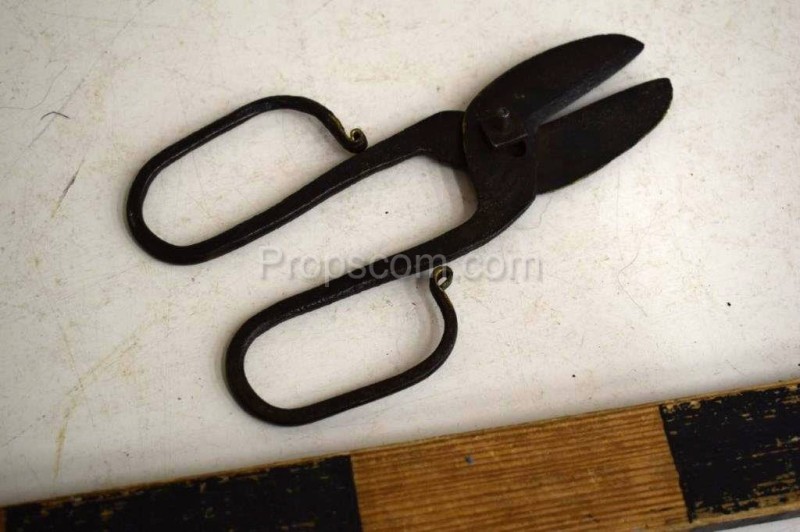Scissors forged