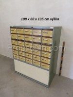 Metal filing cabinet