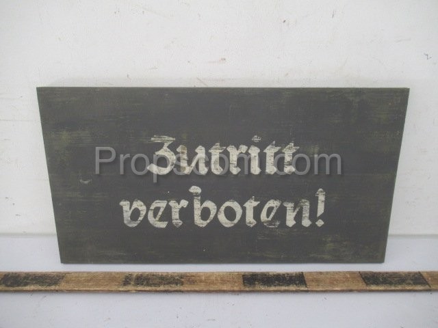 German sign