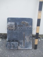 Electrical panel: circuit breakers, circuit breaker