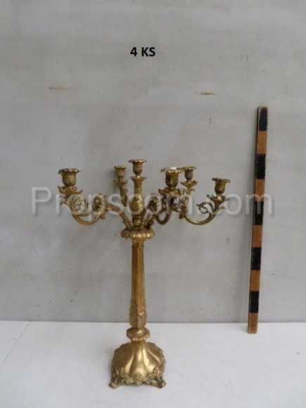 Brass candlesticks