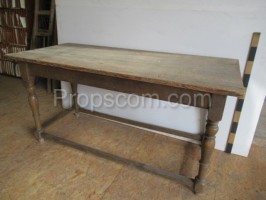 Wooden carved table