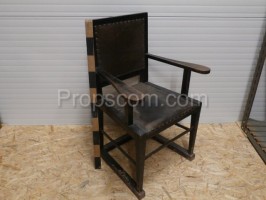 Wooden armchair