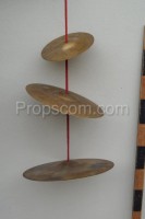 Cymbals with mallets