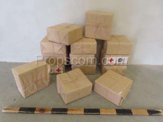 Packages red cross