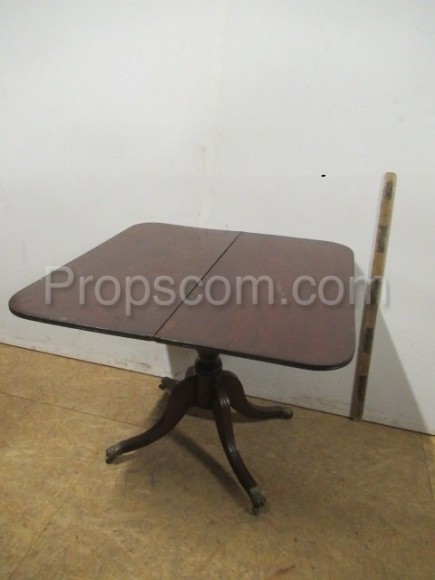 Wooden folding table