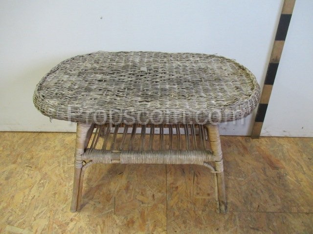 Wicker table