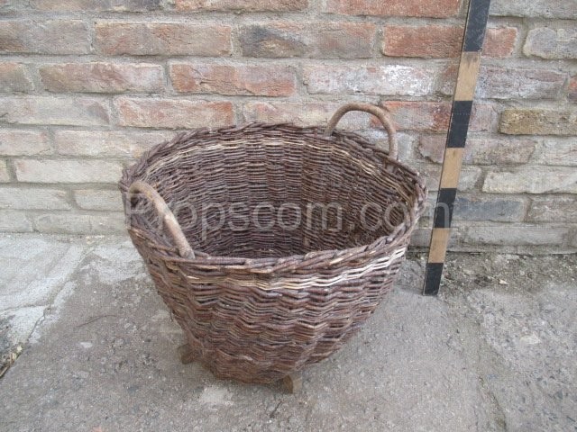 Large collection wicker basket