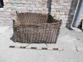 large wicker tray