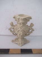 Vase of artificial sandstone