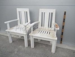 Wooden chairs