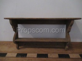 Small wooden shelf