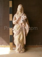 Statue of Mary doll